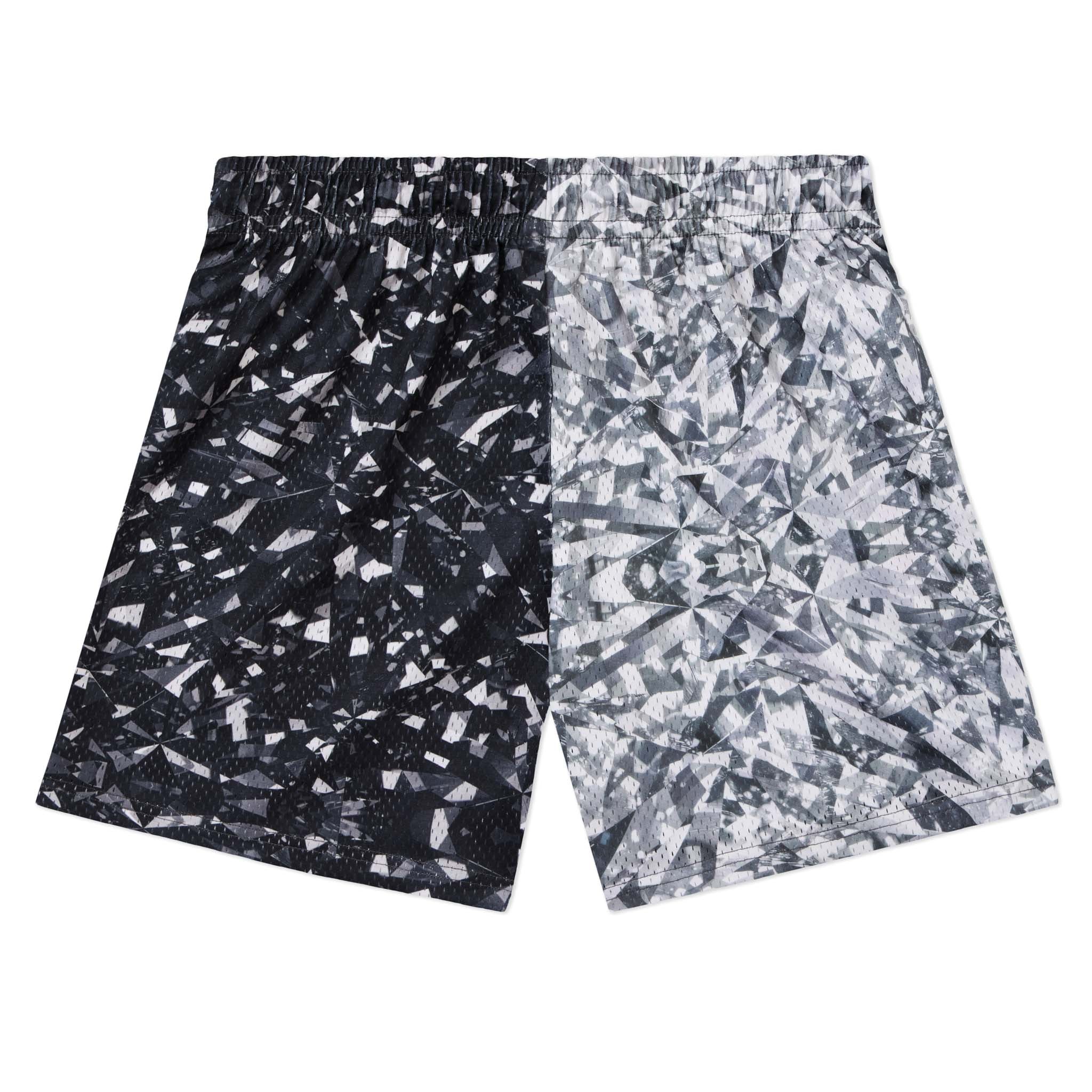 SPLIT DIAMOND SHORTS