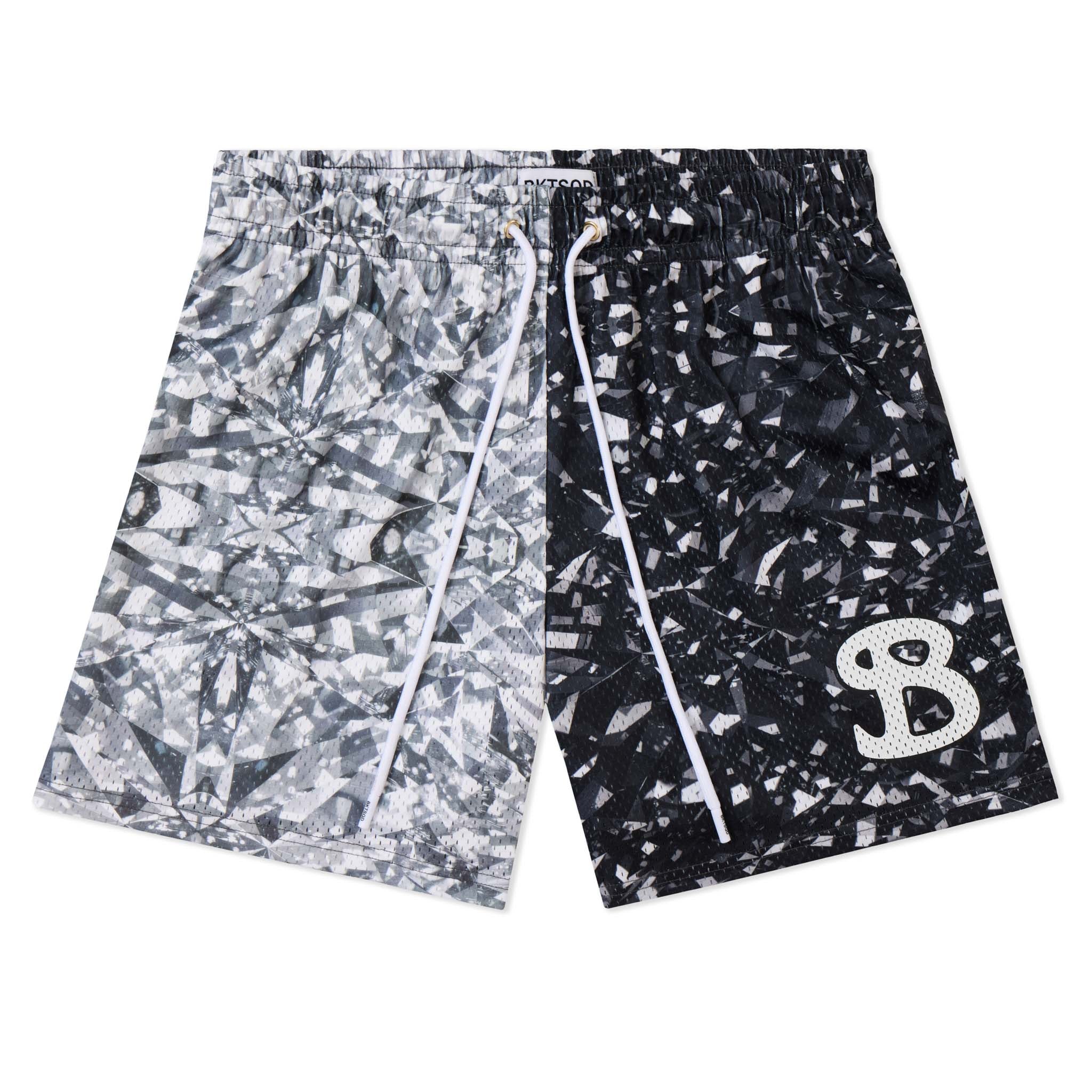 SPLIT DIAMOND SHORTS