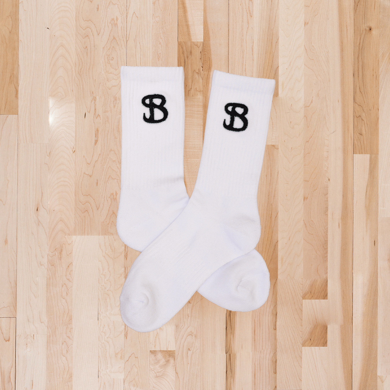 LOGO SOCKS - SINGLE PACK - WHITE