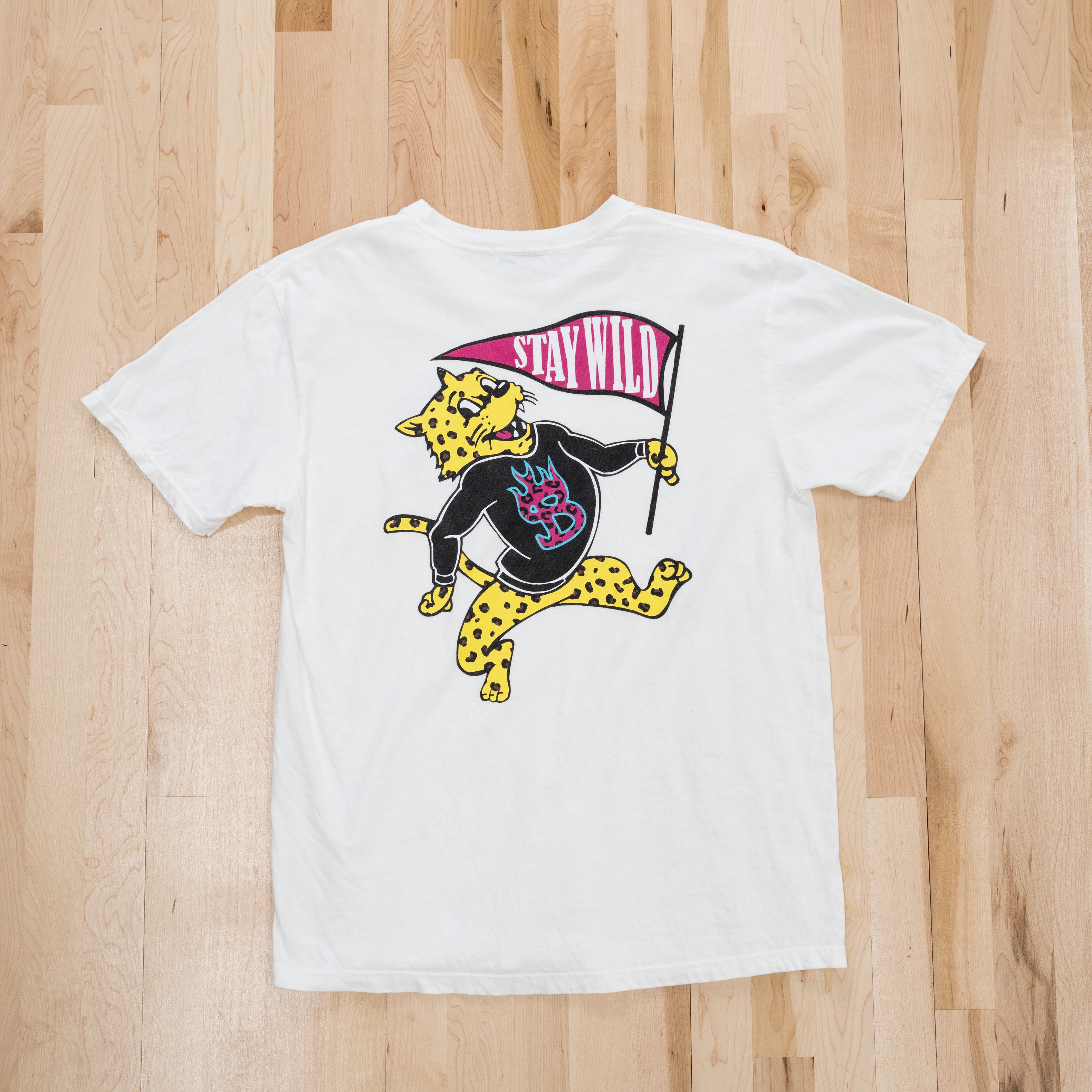 STAY WILD x BKTSQD MASCOT TEE - ADULT