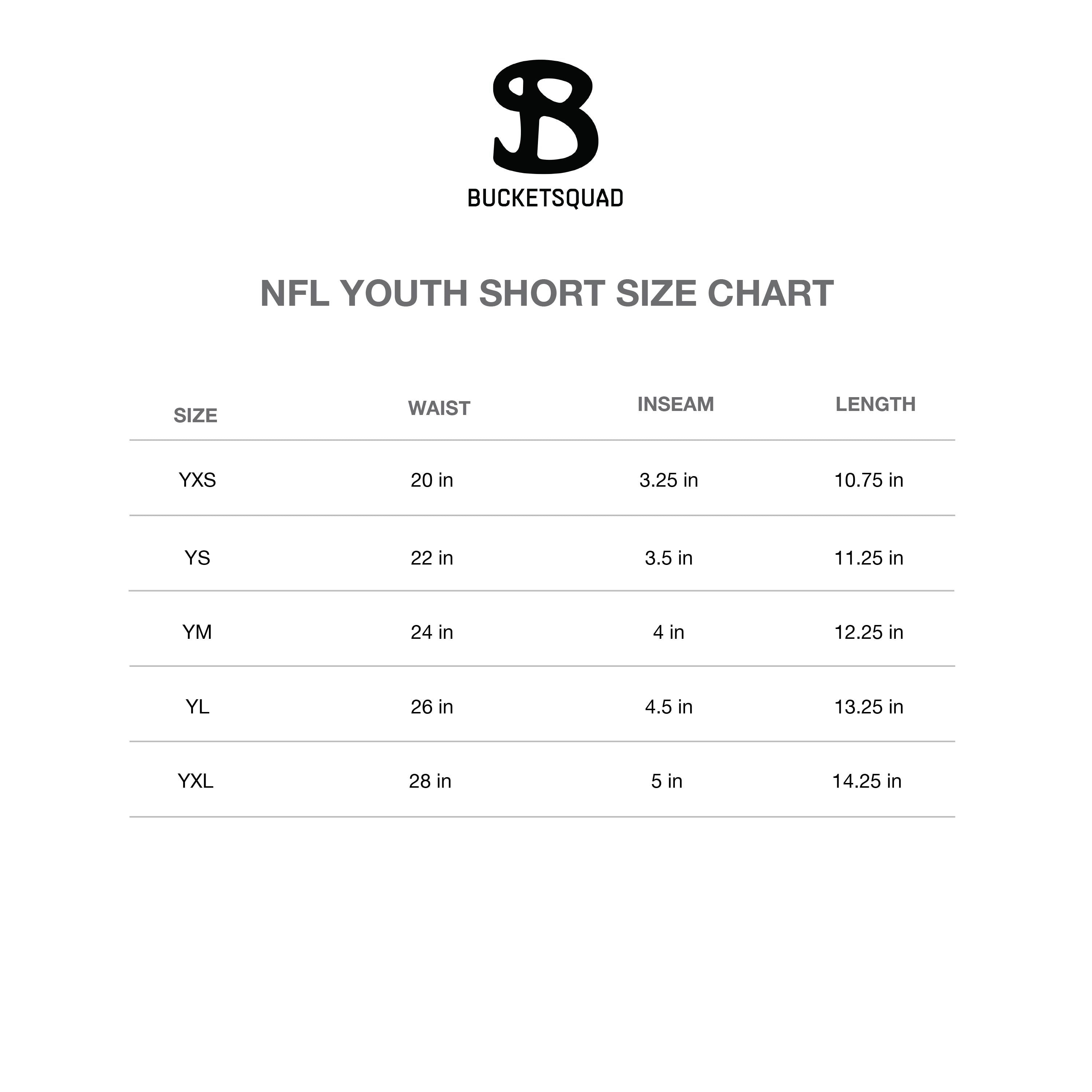 LAS VEGAS RAIDERS NFL YOUTH GRADIENT SHORTS