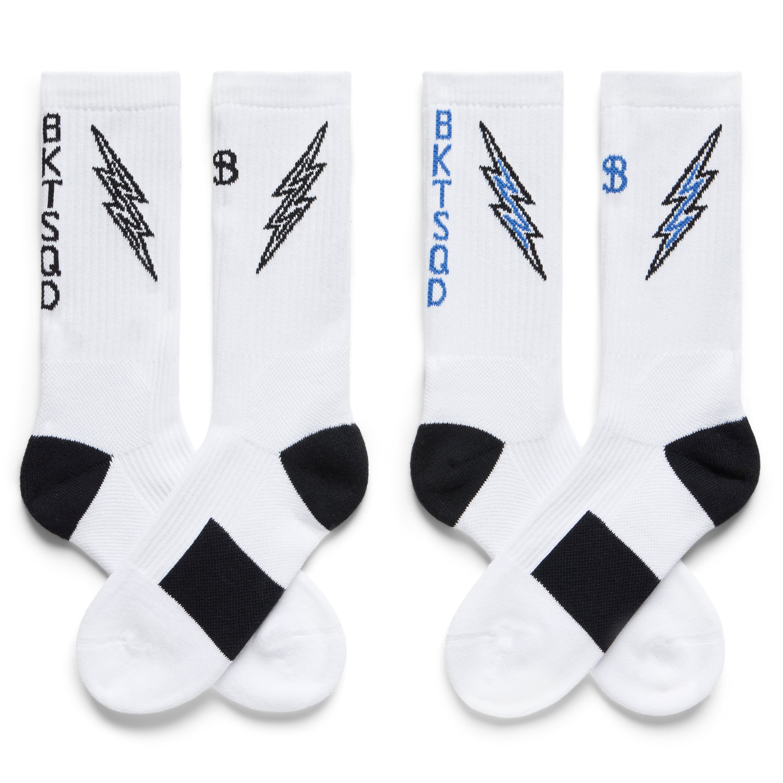 LIGHTNING PERFORMANCE SOCKS 2 PACK - WHITE