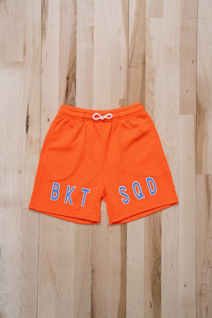 Neon Solid Shorts YOUTH - Orange