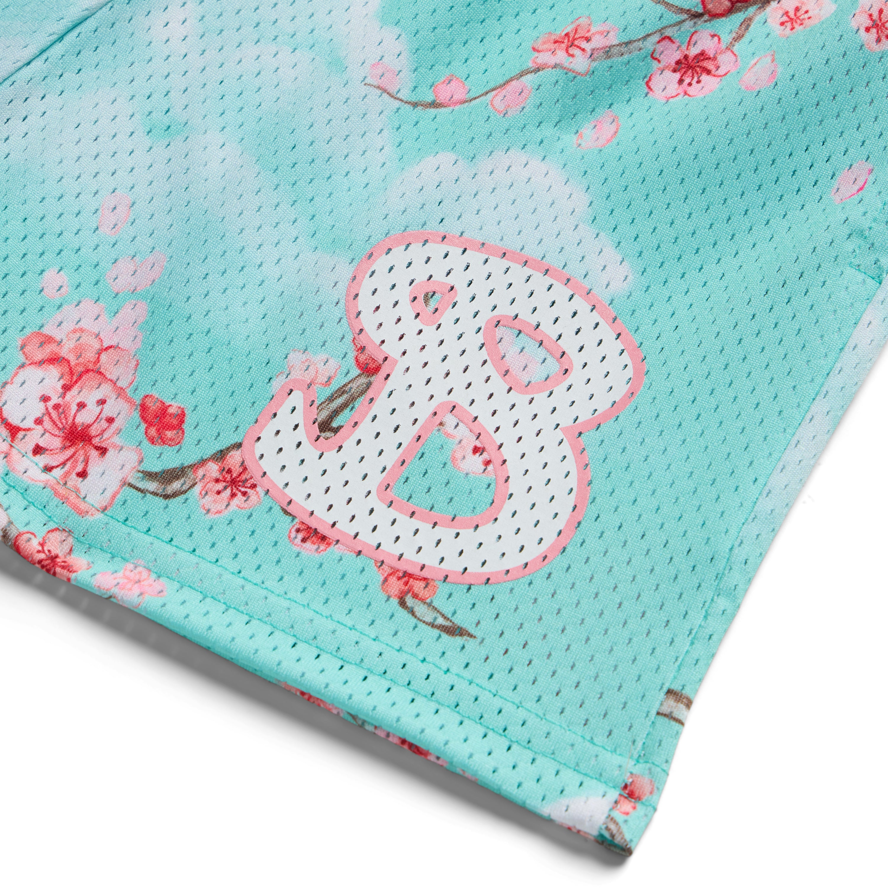 CHERRY BLOSSOM SPRING SKY YOUTH SHORTS