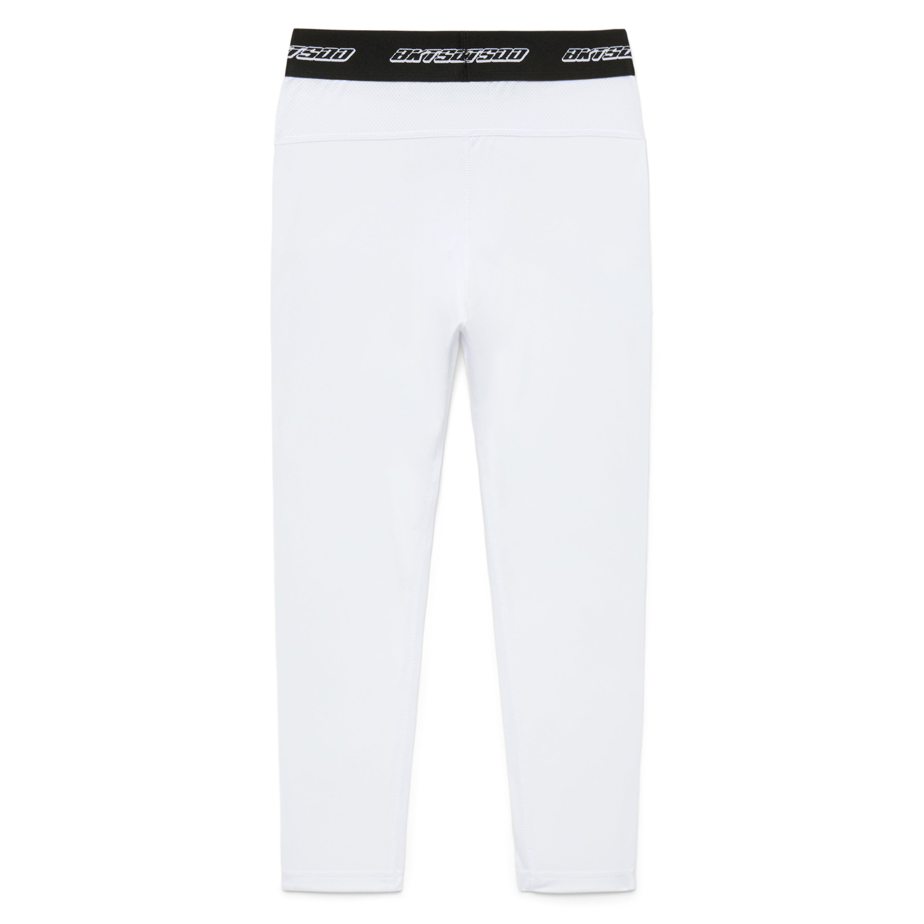 YOUTH WHITE ISO COMPRESSION LEGGING