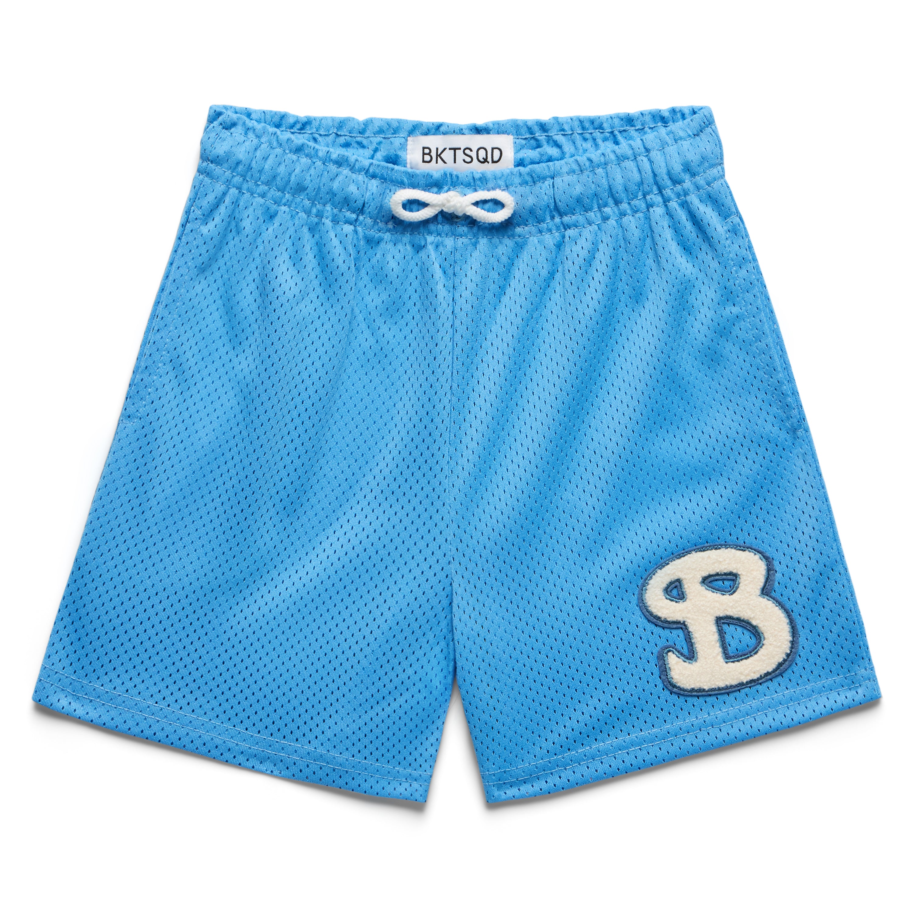 CLASSIC CHENILLE YOUTH SHORTS - BABY BLUE