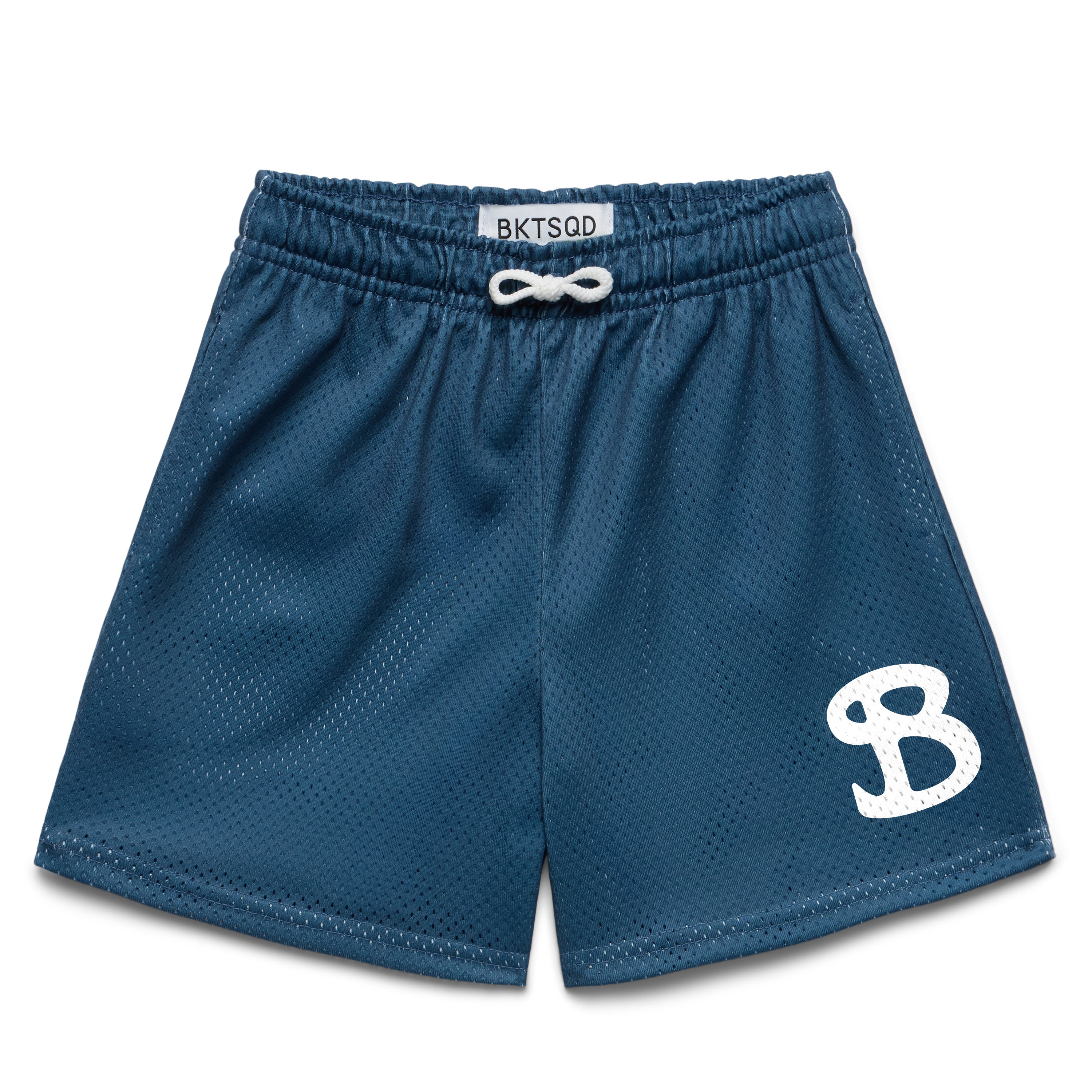 DUSTY BLUE SOLID YOUTH SHORTS