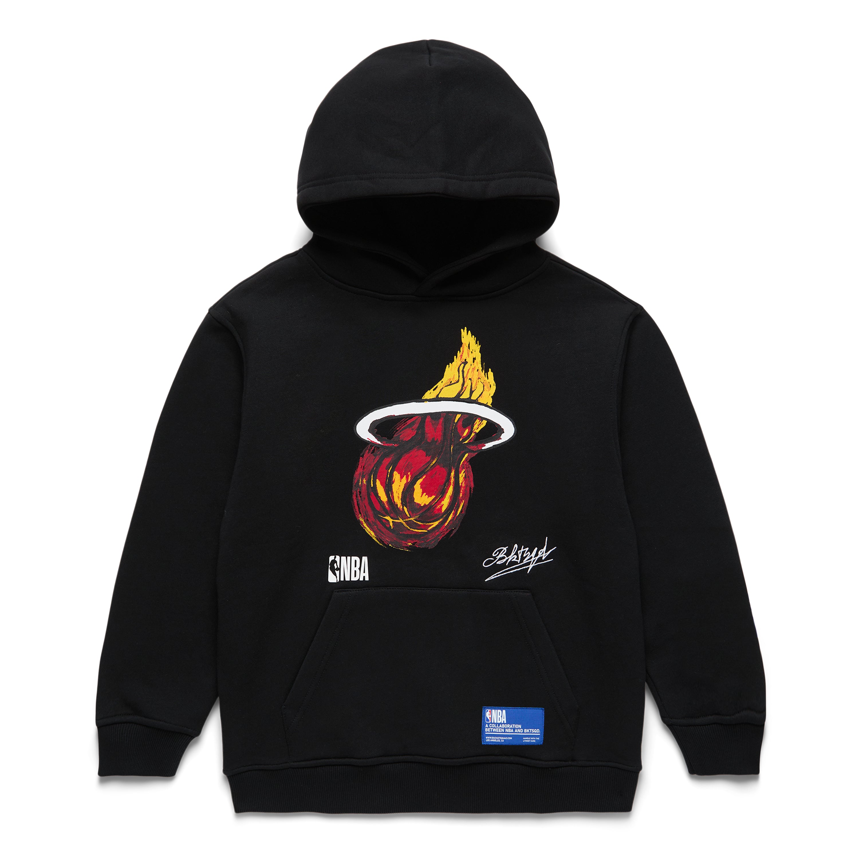 NBA x BKTSQD MIAMI HEAT YOUTH HOODIE