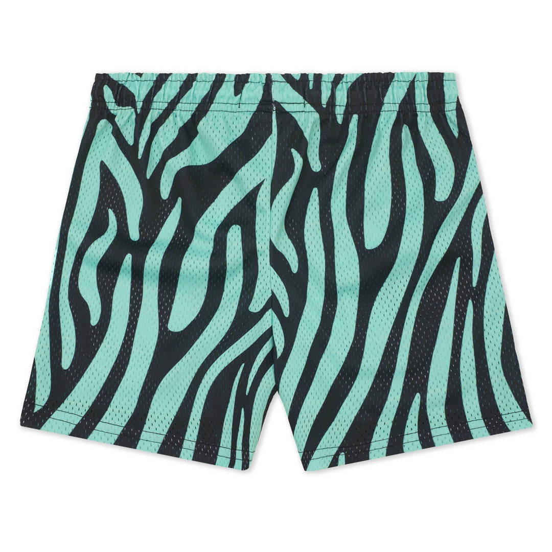 YOUTH MINT ZEBRA SHORTS