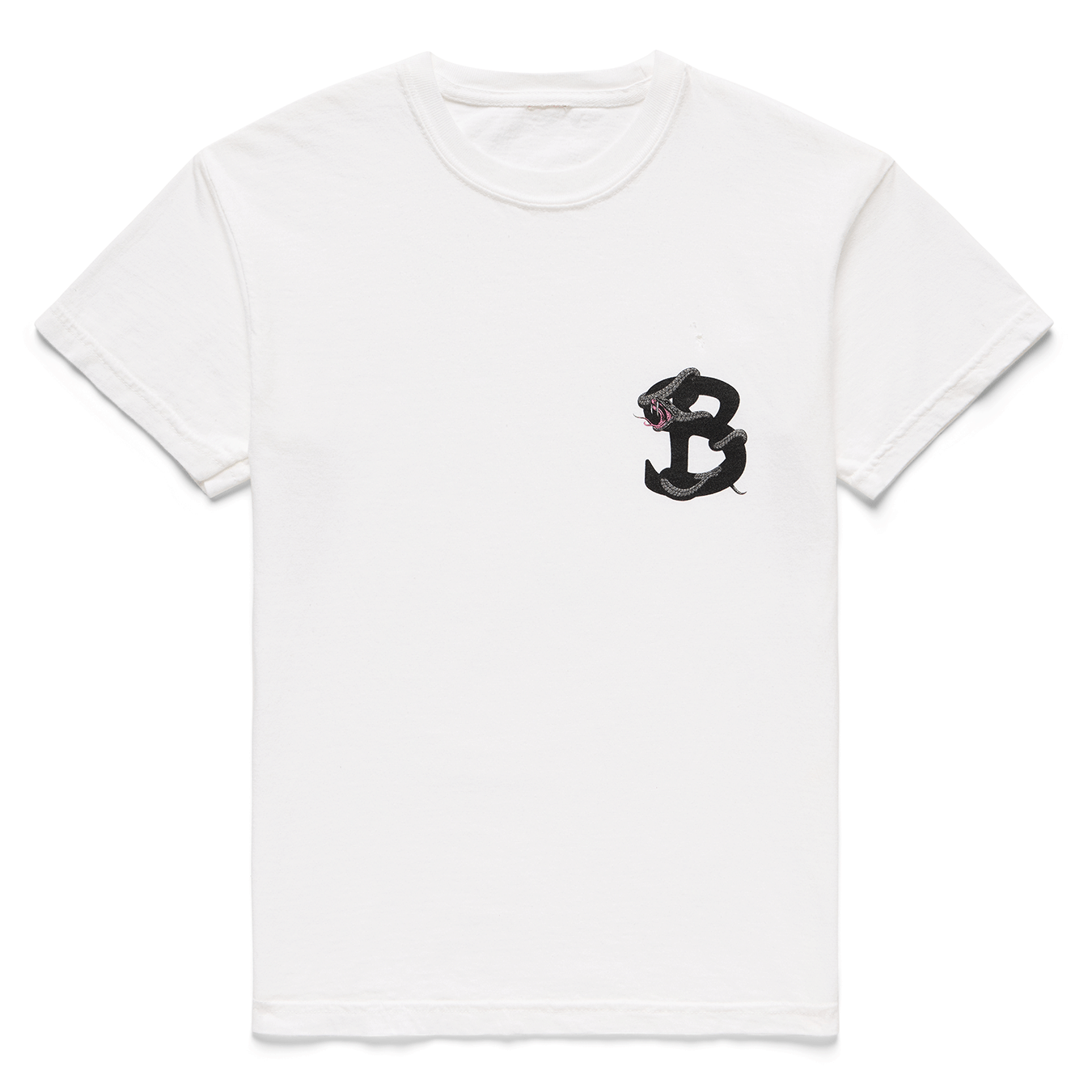 BLACK VIPER YOUTH TEE - WHITE