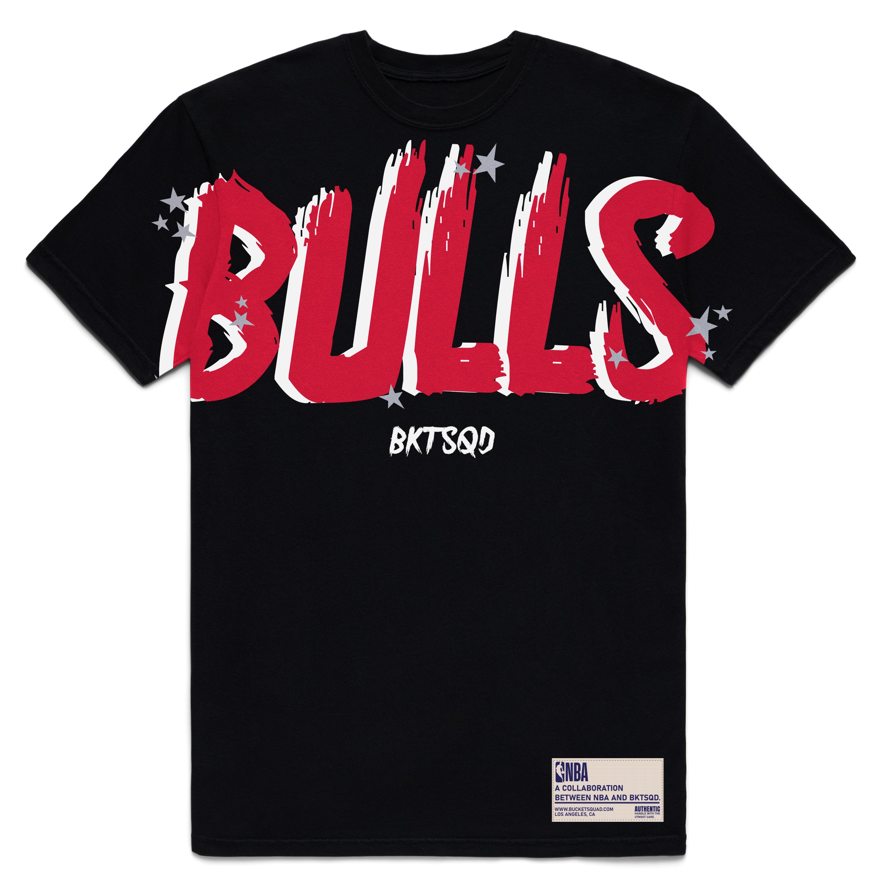 NBA公式ライセンス シカゴ・ブルズ（BULLS）Tシャツ Bucketsquad Nba Chicago Bulls Legacy Tee | Premium Basketball T-Shirt
