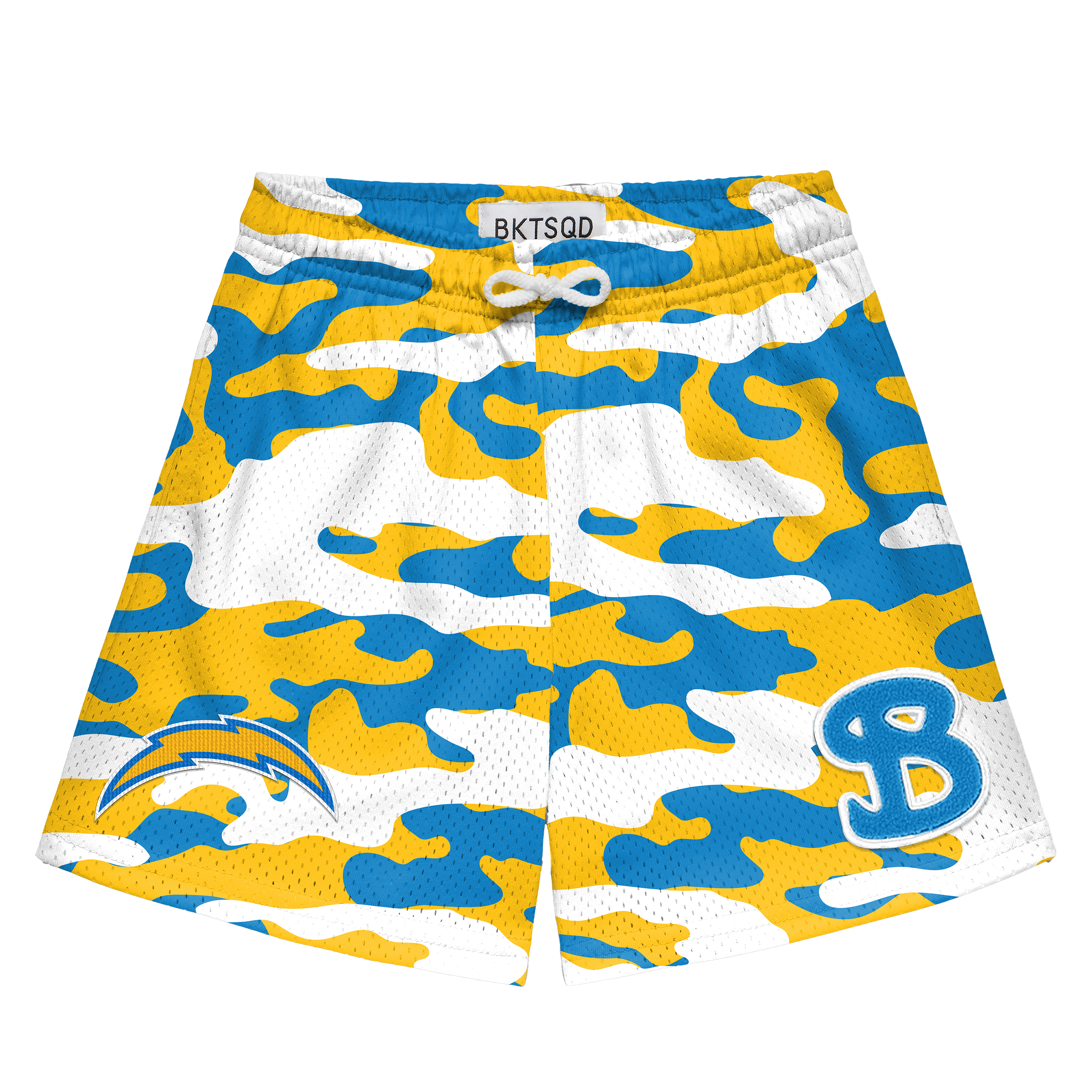 YOUTH CHARGERS CAMO SHORTS