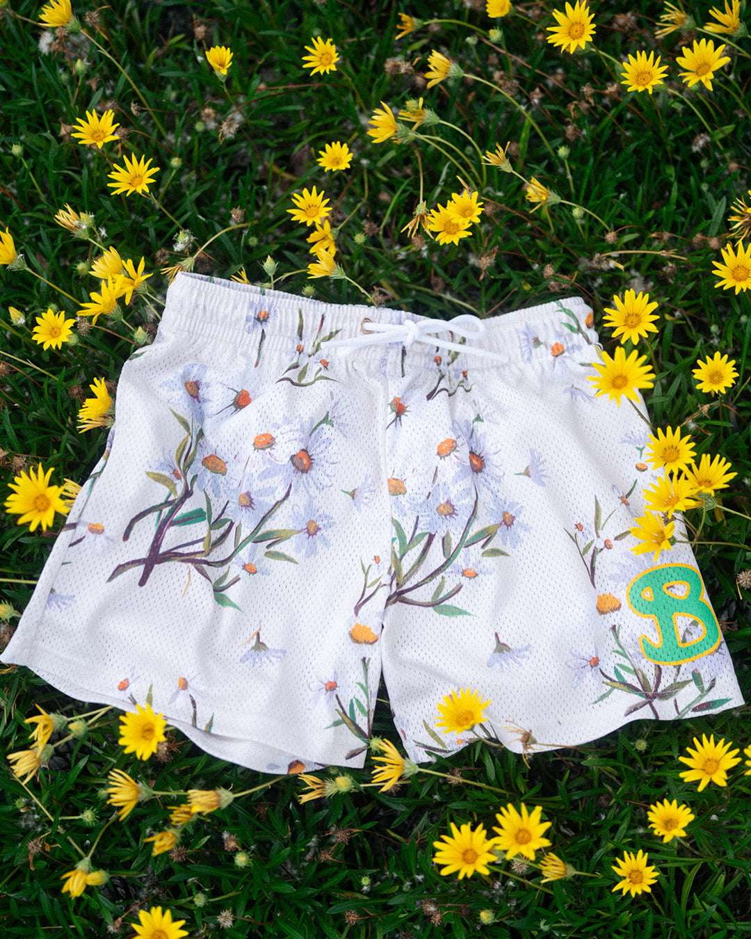 Floral Shorts ADULT - Daisy