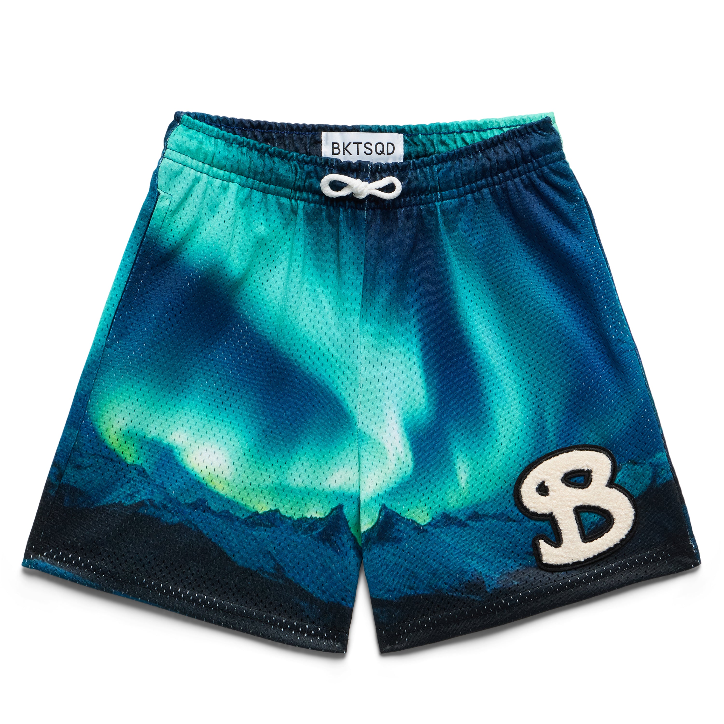 Bucketsquad Snow Caps Youth Shorts | Kids Basketball Shorts