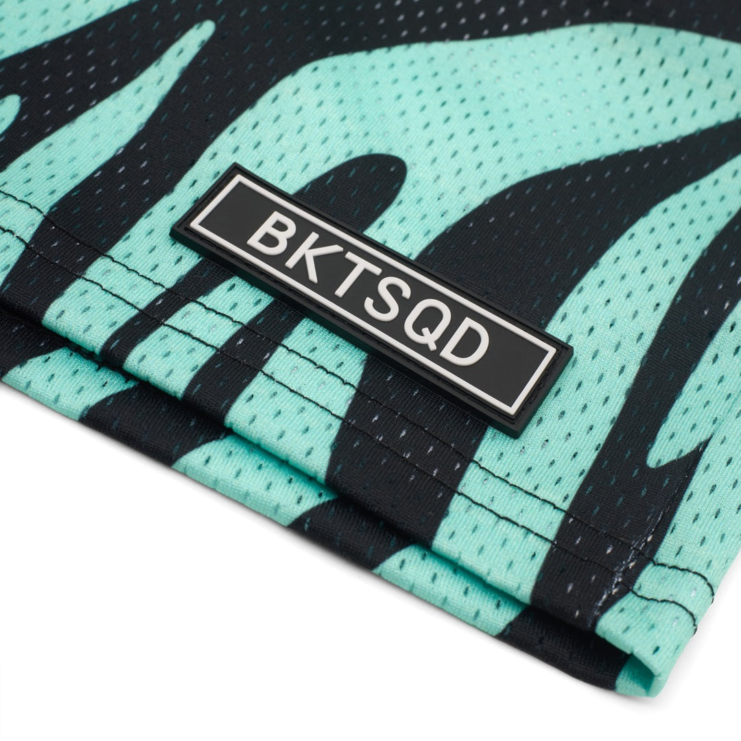 YOUTH MINT ZEBRA SHORTS