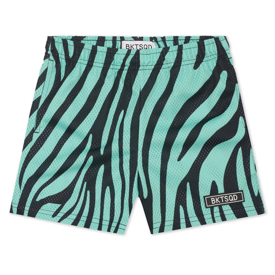 YOUTH MINT ZEBRA SHORTS