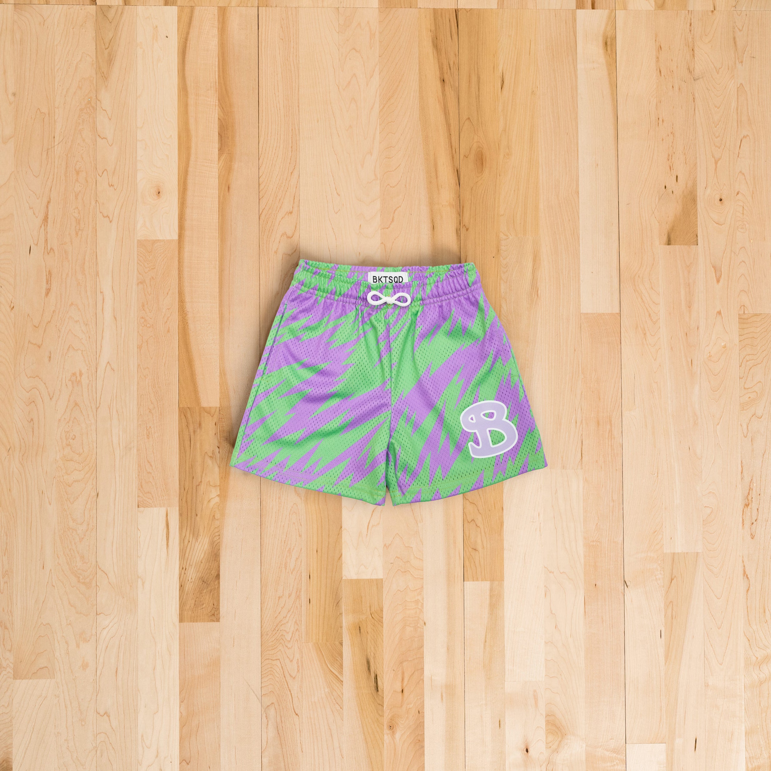 THUNDERBOLT YOUTH SHORTS - ELECTRIC GREEN